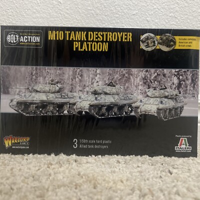 Bolt Action US M10 Tank Destroyer Platoon