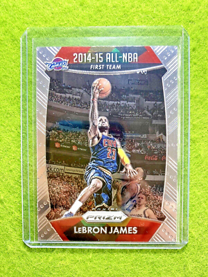 LeBron James PRIZM CARD JERSEY #23 Cavaliers 2015 Panini Prizm ALL 
