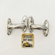 New - Cast Ss 1937 Ford Tail Light Custom Mounting Brackets- Polished - 1 Pair New - Cast Ss 1937 Ford Tail Light Custom Mounting Brackets- Polished - 1 Pair