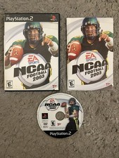 NCAA Football 2003 (Sony PlayStation 2, PS2) CIB Complete In Box