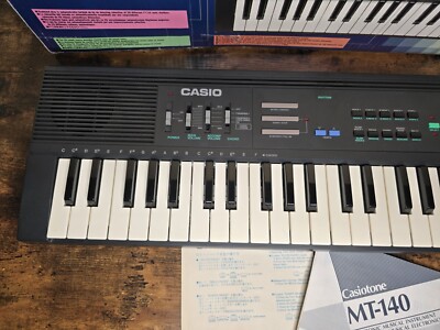 Casio MT-140☆状態良好美品☆昭和レトロ☆日本製シンセサイザー☆ Casio MT-140☆状態良好美品☆昭和レトロ☆日本製シンセサイザー