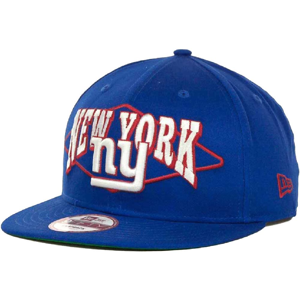 New York Giants NY New Era Geo Block 9FIFTY Adjustable Snapback