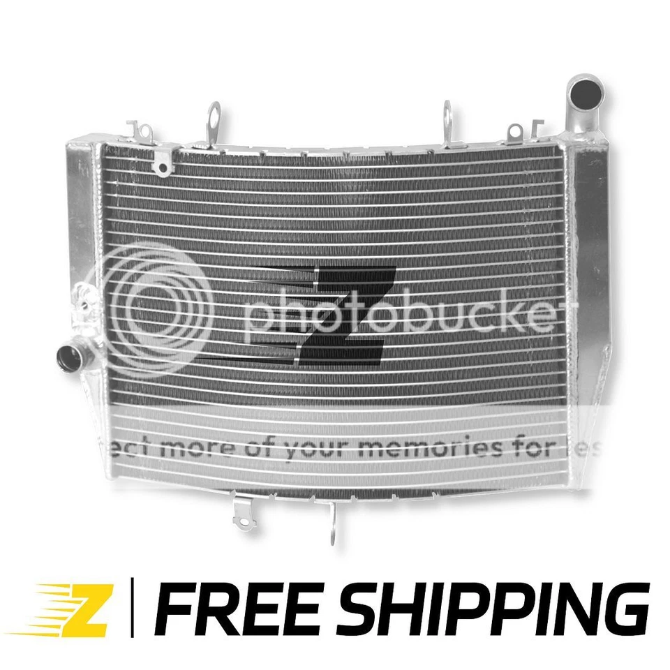 for Honda CBR600RR 2007-2020 2008 2009 2010 2011 2012 2013 14 Aluminum Radiator - Image 2 of 4