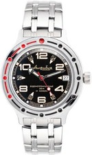 Vostok Amphibia 420335 Watch Military Diver Mechanical Automatic USA Seller