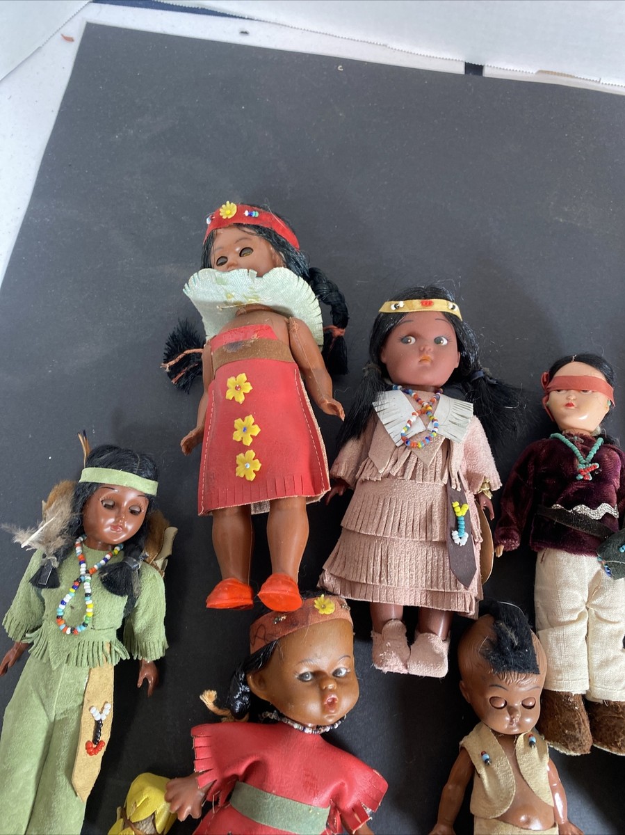 Carlson Dolls 4体セット インディアン Carlson Dolls 4体セット インディアン native american indian doll
