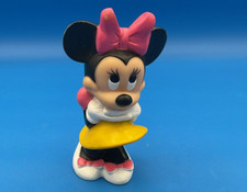 PLAYSKOOL Baby Minnie Mouse 5" Rubber Squeaker Toy Disney VINTAGE Fast Free Ship
