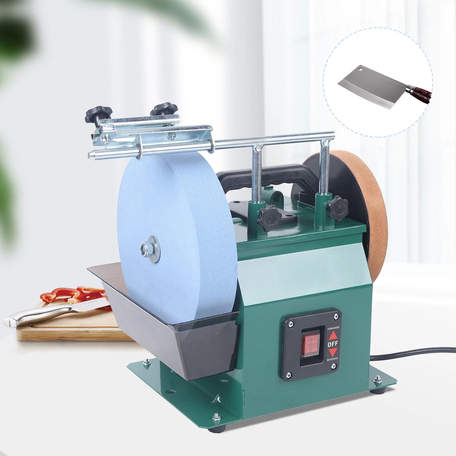 Manufacturing Homecutter Knife Sharpener 10" Automatiic Blade Grinding Sharpener
Opens in a new wind