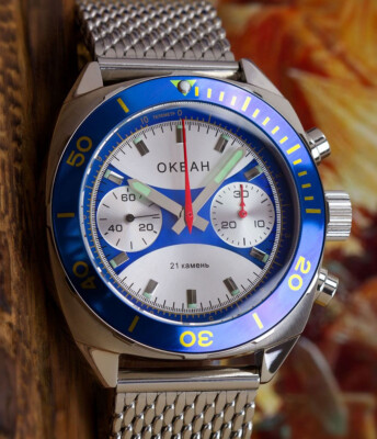 Okean Chronograph 39mm Seagull ST1901 OKEAN OKEAH OCEAN