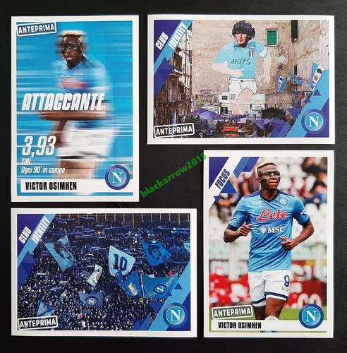 4 STICKERS FIGURINE MASTERS EDIZIONI NO PANINI STORIA MILAN GULLIT BALLON D'OR