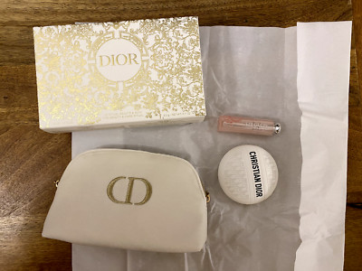 Dior The Beauty & Care Ritual Geschenkset Tasche Addict Lip Glow & Balm 50ml & Box NEU