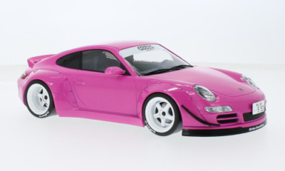 Porsche RWB 997, pink  IXO 18CMC167  Modellauto 1:18 Neu OVP