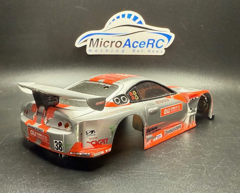 used Kyosho Mini-z Body ASC au CERUMO SUPRA JGTC2003 MZX303AU rare - Image 4 of 4