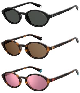 polaroid oval sunglasses