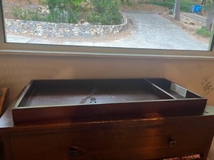 Larkin Pottery Barn Espresso Dresser Top Topper Changing Table