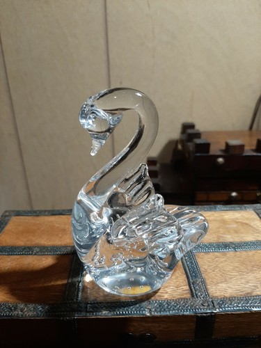 CIGNO VETRO A BOLLE TRASPARENTE - Foto 3 di 4
