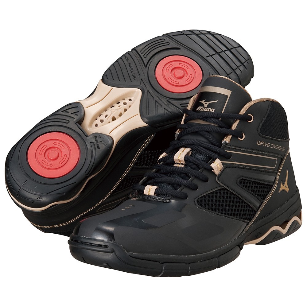 超美品❣️MIZUNO WAVE DIVERSE／24.0 Mizuno Dance&Fitness Shoes WAVE DIVERSE DE K1GF1474 Black US4 | eBay