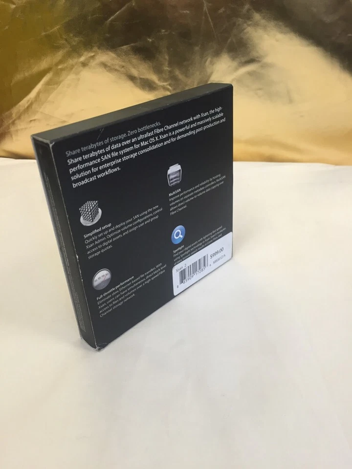 Apple Xsan 2 Retail MB081Z/A Software MultiSAN Share Files Fiber Speed OS X - Image 4 of 4