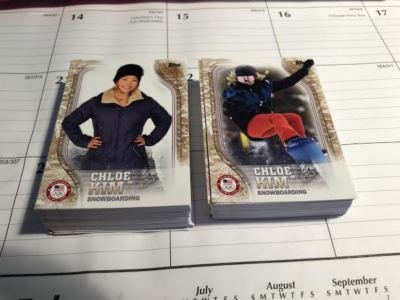 2018 TOPPS BRONZE WINTER OLYMPIC & PARALYMPIC 93 CARD COMPLETE BASE SET TEAM USA
