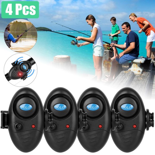 Sound Alert Fish Bite Alarm Bass Pro Fish Bites 4-Pack Fishing