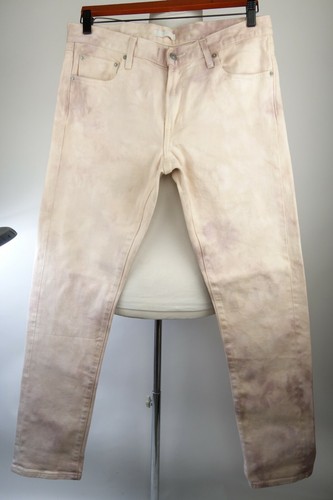 Uniqlo Selvedge Tie Dye Jeans Stretch 