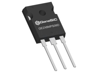 GE2X8MPS06D Diode: Gleichrichterdiode Schottky SiC THT 650V 2x8A TO247-3 GeneSiC