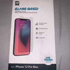 NEW iFrogz Apple iPhone 12 Pro Max Glass Shield Screen Protector