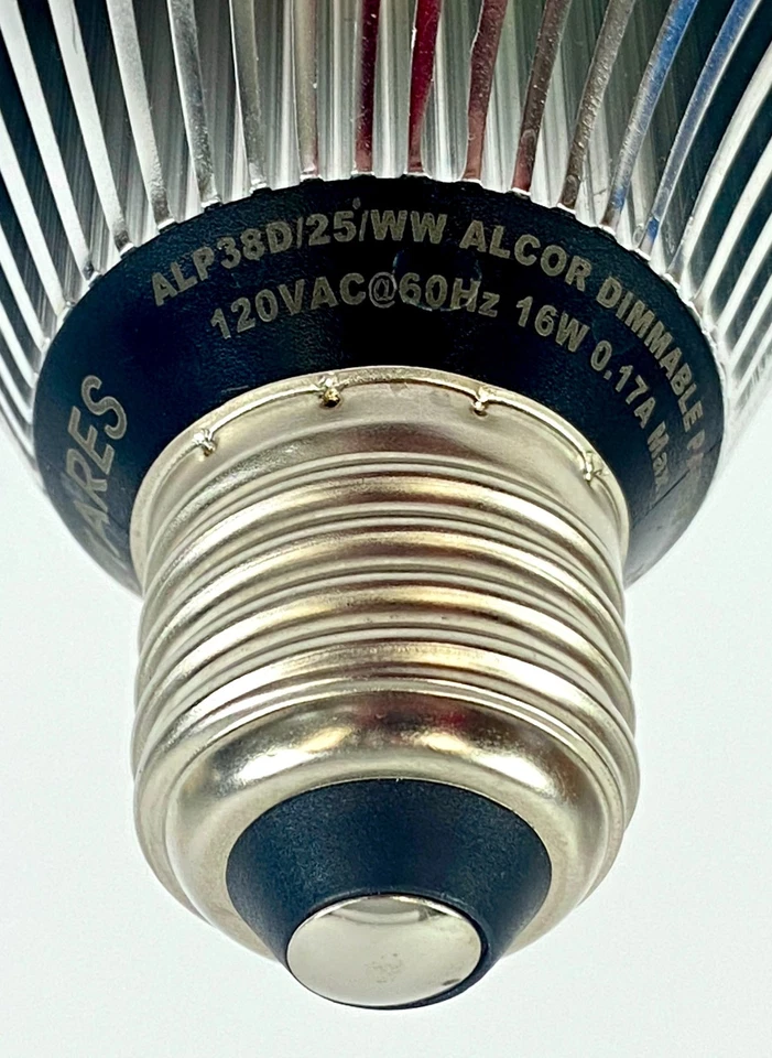 ANTARES ALP38D 25W PAR38 Alcor Dimmable LED Bulb 120VAC Set of 3 - Image 4 of 4
