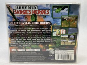 Army Men: Sarge's Heroes Sega Dreamcast Game