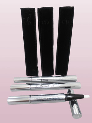 CHRISTIAN DIOR SKINFLASH RADIANCE BOOSTER PEN #045 WITH POUCH LOT OF 3