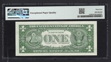 United States-Silver Certificate 1 Dollar 1957 Fr#1619 (AB Block) UNC Grade 64