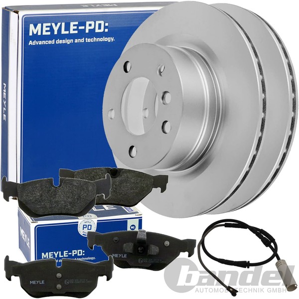 Meyle PD Bremsscheiben 300Mm+ BelÄGe Hinten Passend FüR BMW E82 E88 Coupe+Cabrio-image