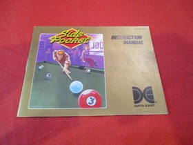 Side Pocket (Nintendo NES) COMPLETE w/ Box manual game WORKS!