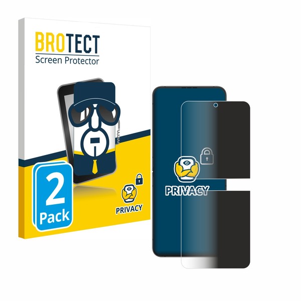 2X Blickschutzfolie FüR Samsung Galaxy Z Flip 4 Displayschutz Privacy-image