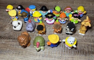 (x23) Fisher Price Little People Lot Of Animals & More Mixed Years