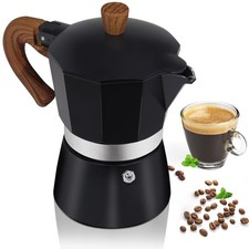 3 Cup 150ml Aluminum Moka Pot Stovetop Espresso Coffee Maker 5oz Greca