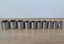 Vintage Craftsman 38 Drive Socket Set 10 Piece Metric 6 Pt V And G Series