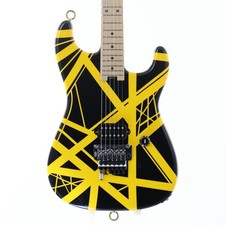 Used Evh / Striped Black With Yellow Stripes #R34