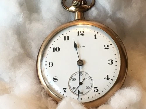 ANTIQUE ELGIN  POCKET WATCH 15 JEWELS WORKING CONDITION
