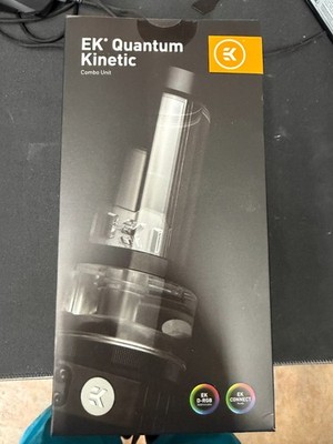 EKWB EK-Quantum Kinetic TBE 200 D5 PWM D-RGB Pump/Reservoir Combo   Plexi
