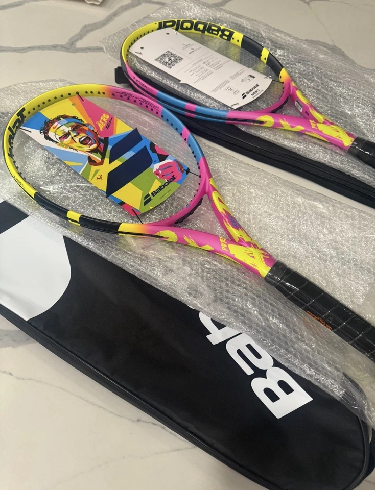 Raqueta de tenis Babolat Pure Aero Rafa Origin 2023 talla 4 3/8, sin cuerdas 317 g Foto 2 de 3