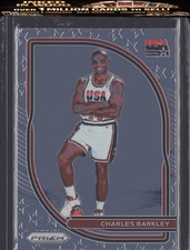 2020-21 Panini Prizm #2 Charles Barkley USA Basketball Prizms Green