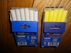 Vintage Prang White & Yellow Anti-Dust Chalk /2 Boxes , 22 Sticks — photo 6