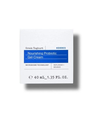 Korres Greek Yoghurt Nourishing Probiotic Gel Cream 1.35 fl oz / 40 ml Sealed