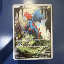 Pokémon TCG Druddigon 151/086 White Flare Illustration Rare Holo Card English SV on eBay