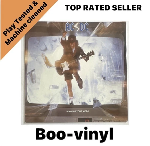 AC/DC – Blow Up Your Video -1988- Vinyl 12" LP - WX 144 Atlantic EX / VG+