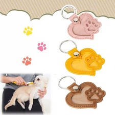 Pet Memorial Keychain For Hair, Paw Shaped Hair Collector For Dog  Cat