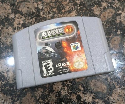 Asteroids Hyper 64 Nintendo 64 N64 - Cartridge Only - Tested, Works