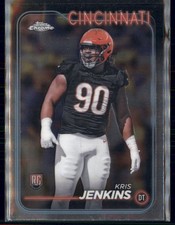 2024 Topps Chrome - Rookies Kris Jenkins #250 (RC)