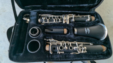 Glory Student Bb Clarinet with Soft Case  Mouthpiece - Matte Black Finish