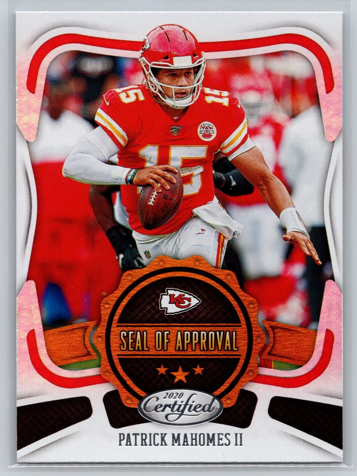 Patrick Mahomes trading card